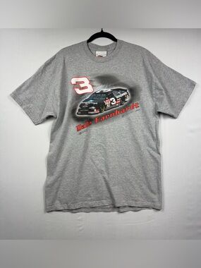 Winners Circle NASCAR Dale Earnhardt #3 Goodwrench Gray 100% Cotton Tee XL